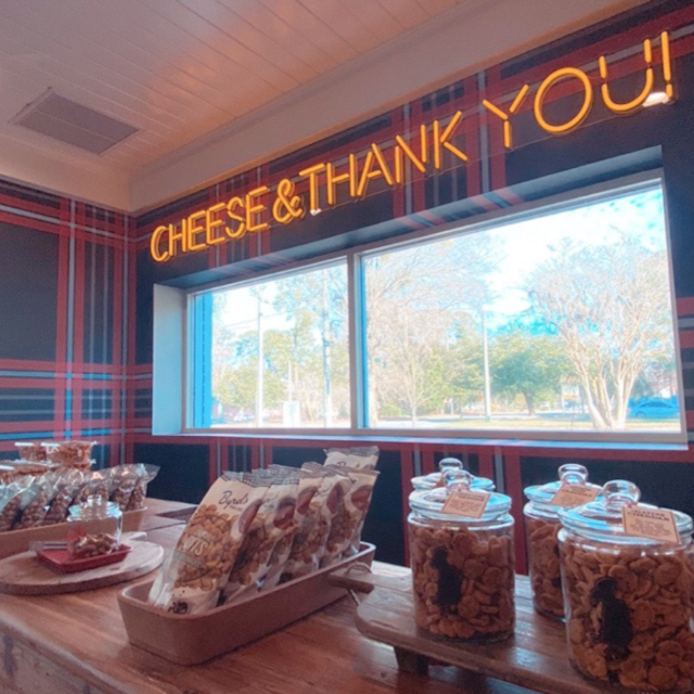 Yellow bakery quote sign by Custom Neon® @byrdfamouscookie