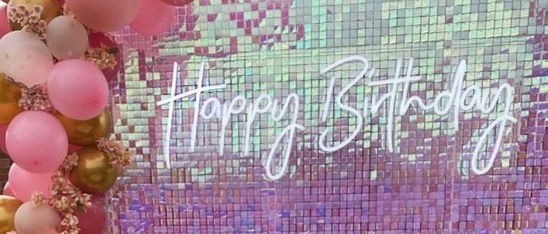 Custom Neon® Happy Birthday sign for @effortless_elegance_uk