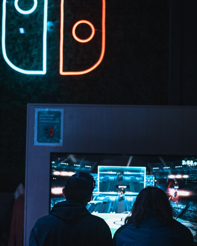 Custom Neon® gaming signs & logos @allsystemsgoma