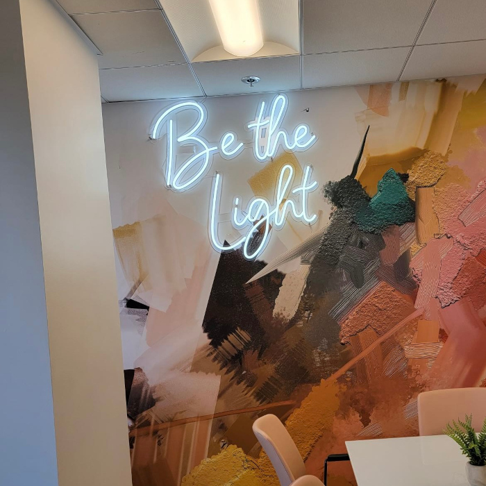 St Louis business quote sign by Custom Neon® @insightglobal