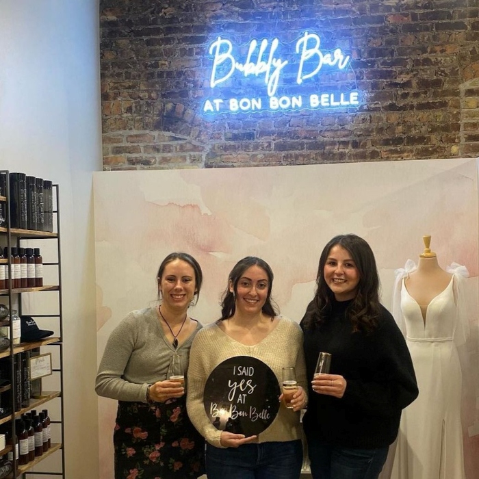 White Custom Neon® sign @bon_bon_belle