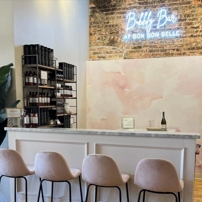 White Custom Neon® sign @bon_bon_belle