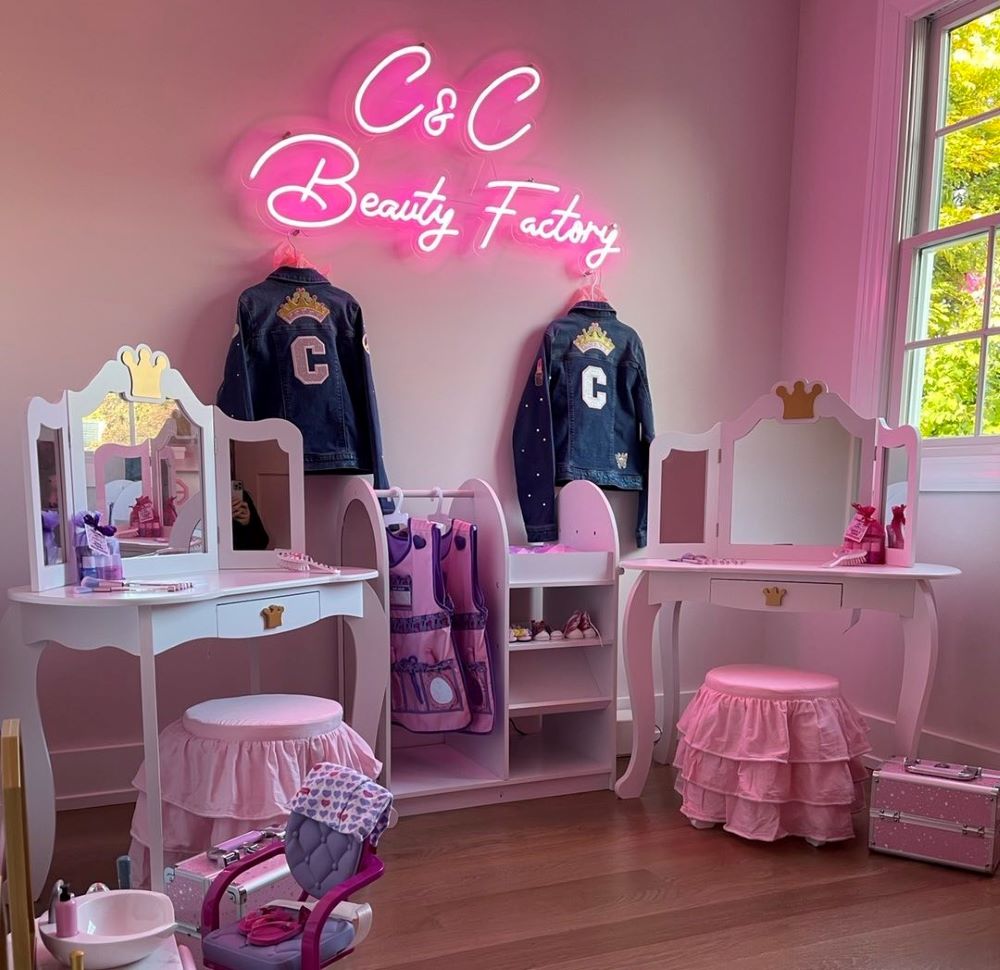 Pink personalized Custom Neon® playroom sign @nikita41877