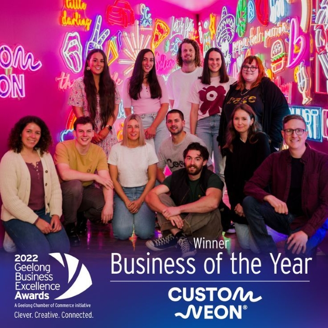 Custom Neon® Award for Business of the Year