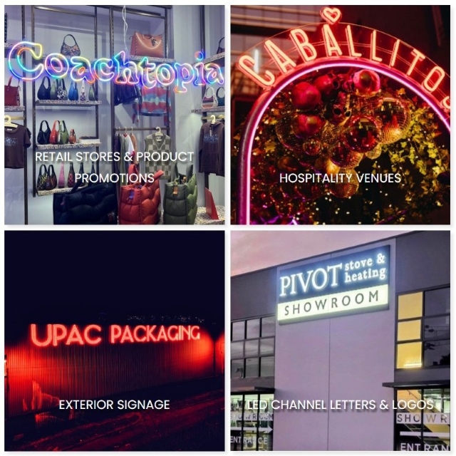 Custom Neon® Commercial Signage Products