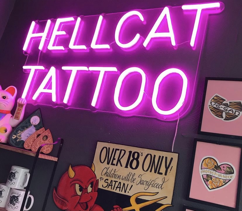 Enseigne Lumineuse i550-b Tattoo Shop Bar Pub Art Piercing Neon Light Sign 