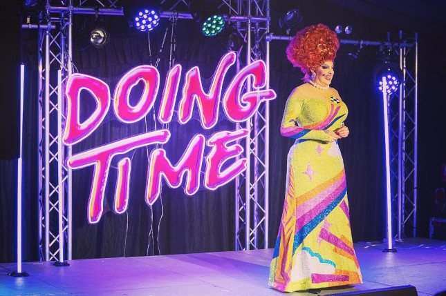 Custom Neon® color changing stage sign @karenfromfinance