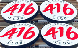 Front Lit - Acrylic Sides