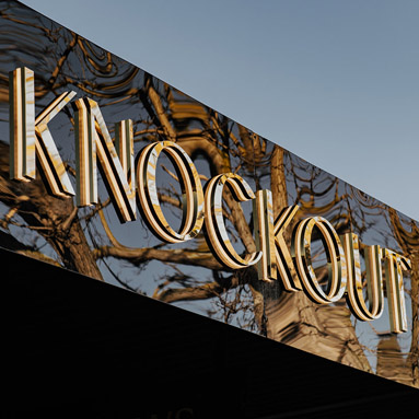 Custom Neon® Backlit sign for Knockout Brows