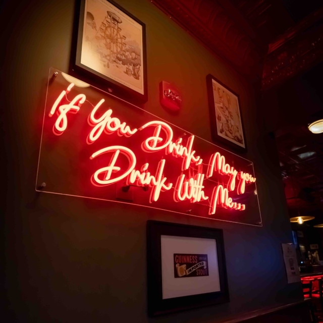 Red word sign by Custom Neon® @redleprechaun