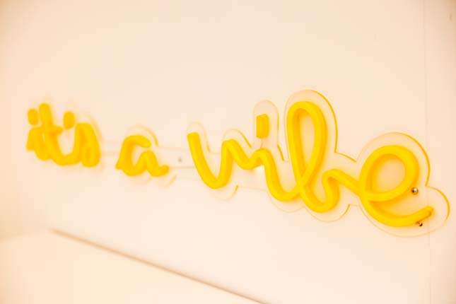 It's a Vibe Custom Neon® sign made exclusively for the Love Island Australia Villa