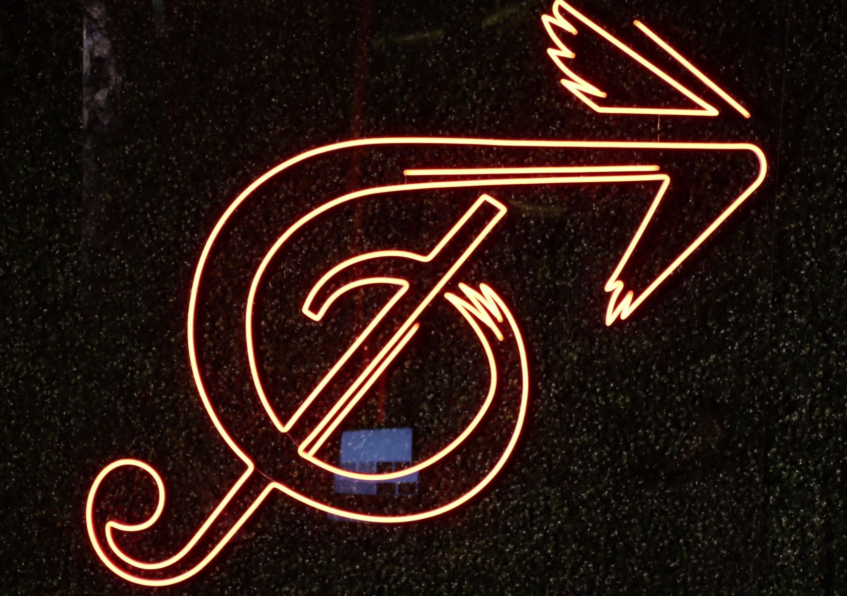 Music Forward Foundation brandmark as an LED neon sign by Custom Neon®