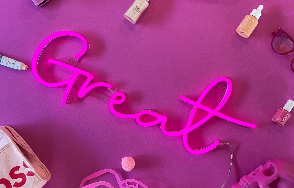 Pink Naked Neon™ sign from Custom Neon®