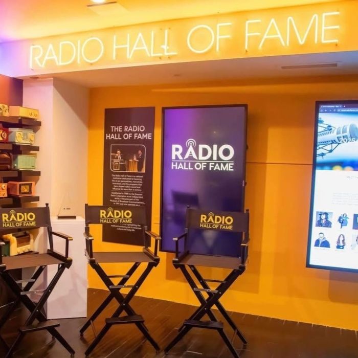 Radio Hall of Fame Custom Neon® sign at the Museum of Broadcast Communications in Chicago