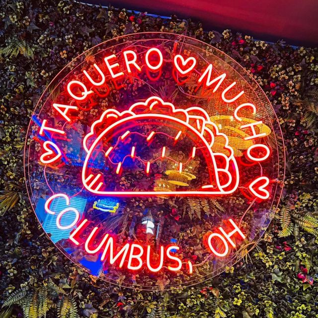 Mexican restaurant sign by Custom Neon® @lupitasmexicancuisine
