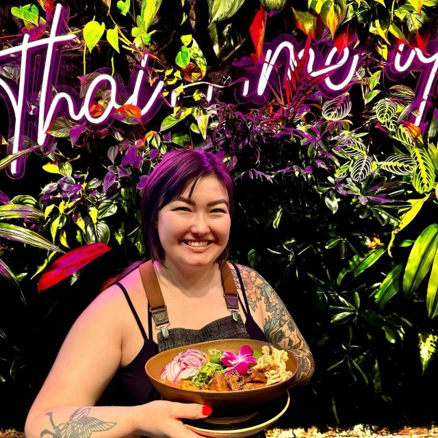 Custom Neon® restaurant quote sign @bodhi.indy