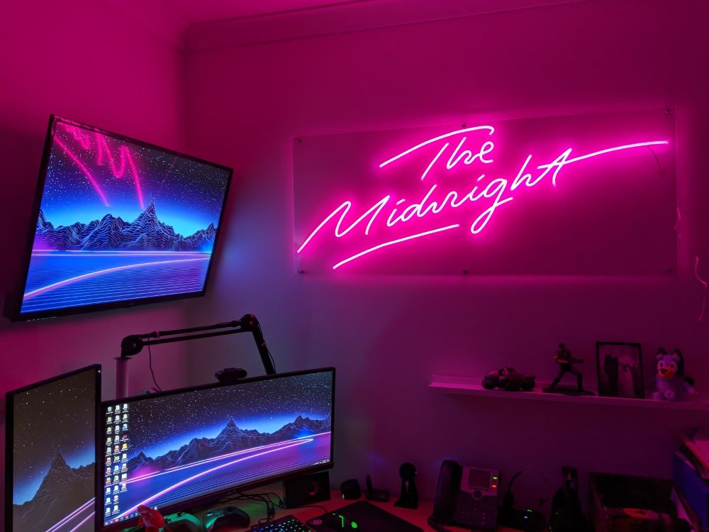 Neon lights for your gaming room