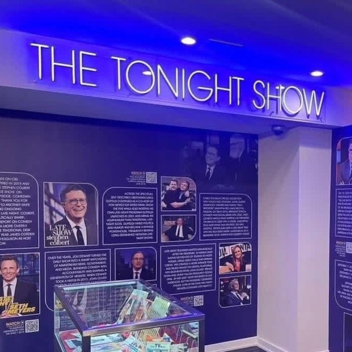 The Tonight Show Custom Neon® sign at the Museum of Broadcast Communications in Chicago