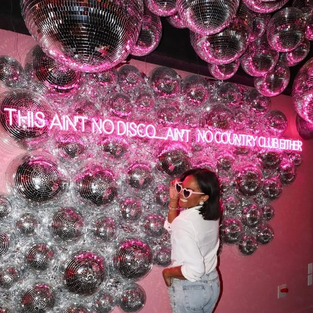 Pink Custom Neon® St Louis bar quote sign @hiddengemsstl