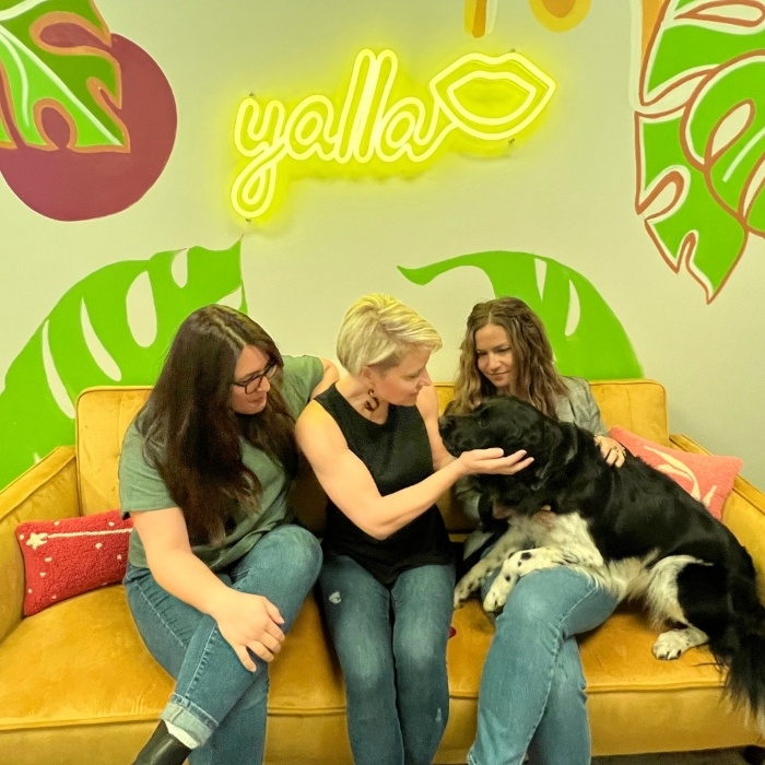 Custom Neon® logo sign for Columbus office @yallapublicrelations